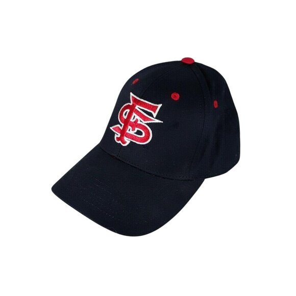 San Francisco 100% Blue and Red Cotton Adjustable Cap - Picture 1 of 2